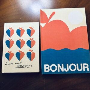 Anthropologie Hotel Magique set/2 Journals